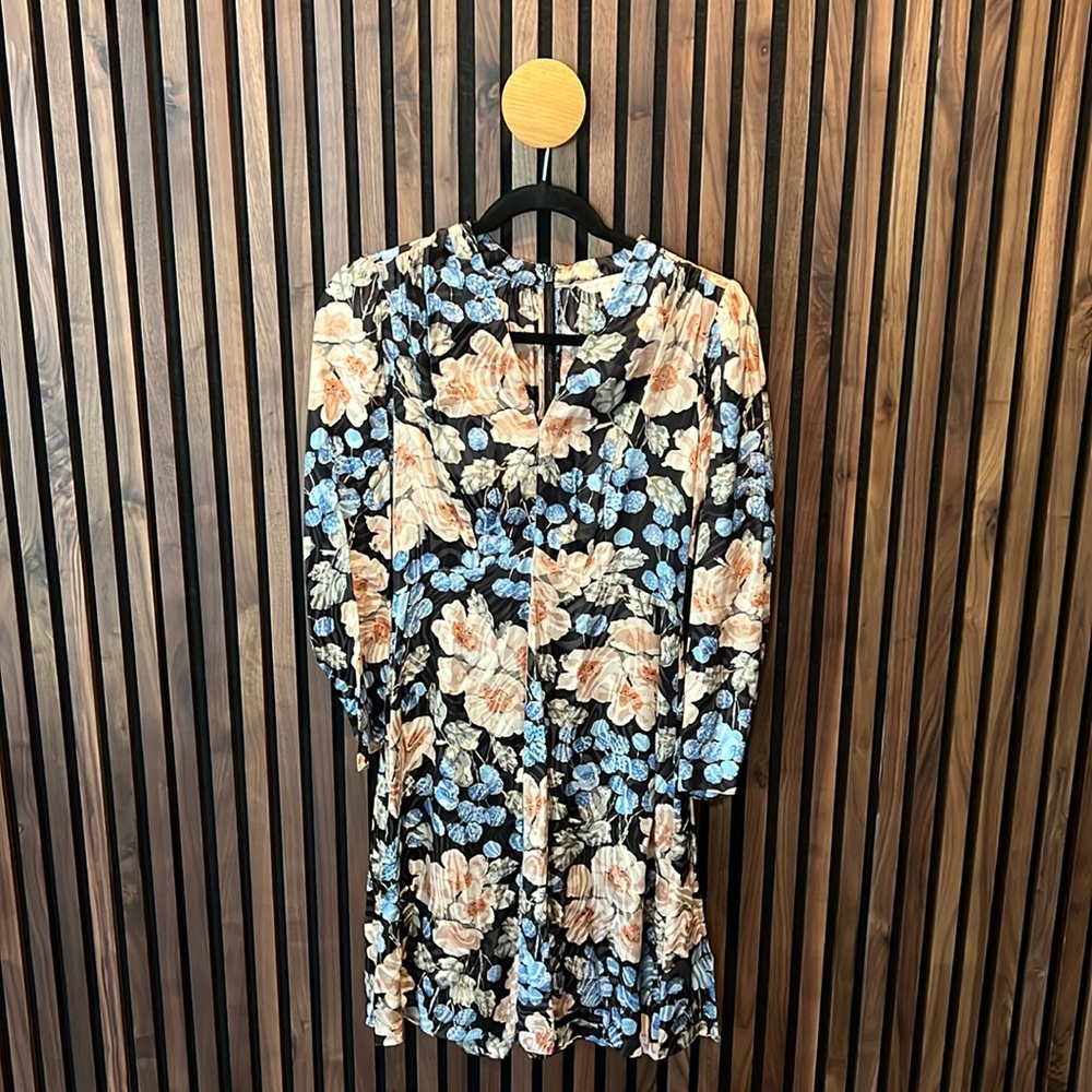 99 new Rebecca Taylor midi silk blended dress